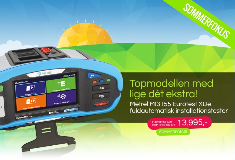 Eurotest XDe – Topmodellen  med lige dét ekstra!