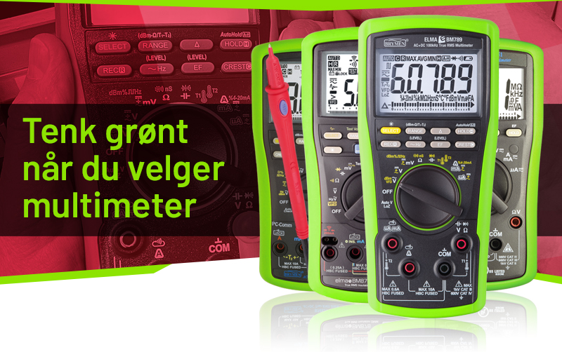 Se flere grønne multimetre her