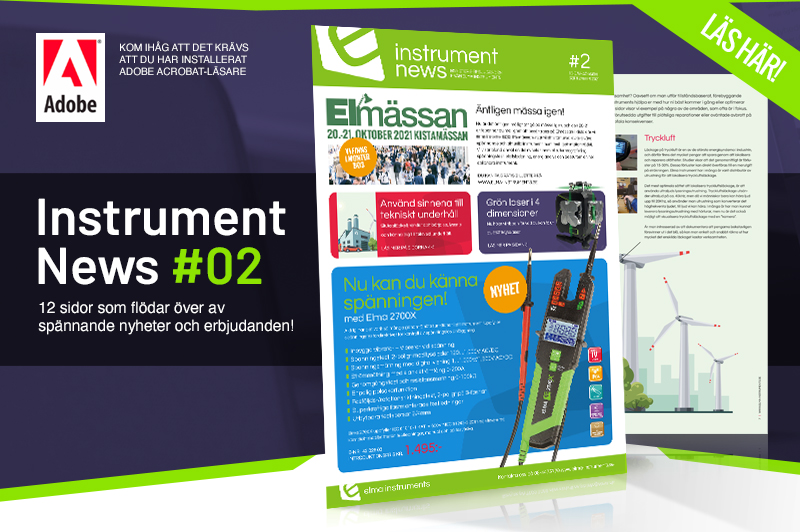 Läs senaste numret av Instrument News