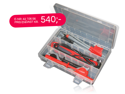 Universellt lyxledningsset 44100 – 18 delar