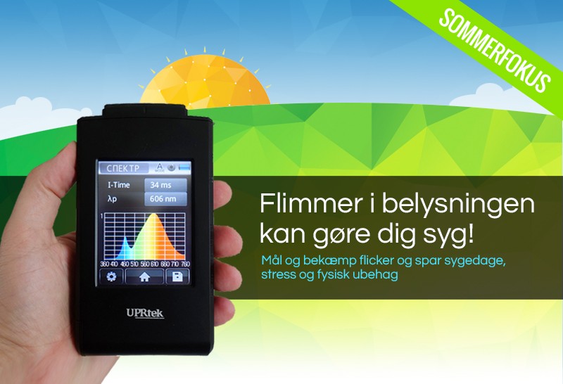 Flimmer i belysningen kan gøre dig syg