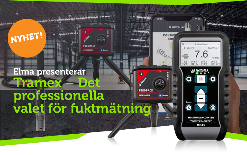 Tramex – Det professionella valet för fuktmätning