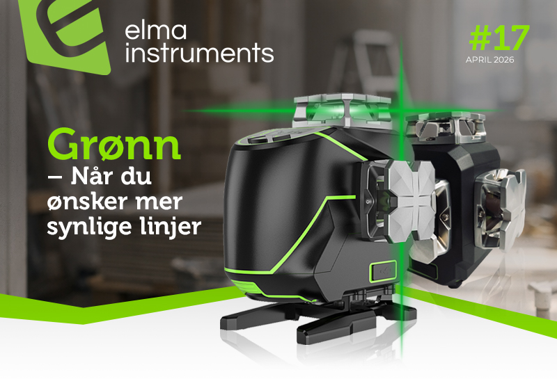Elma Laser x360 når du ønsker helt rene linjer