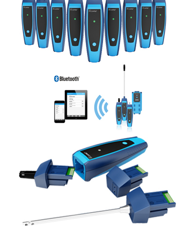 SYSTRONIK CAPBs® Mål trådløst  med din Smartphone