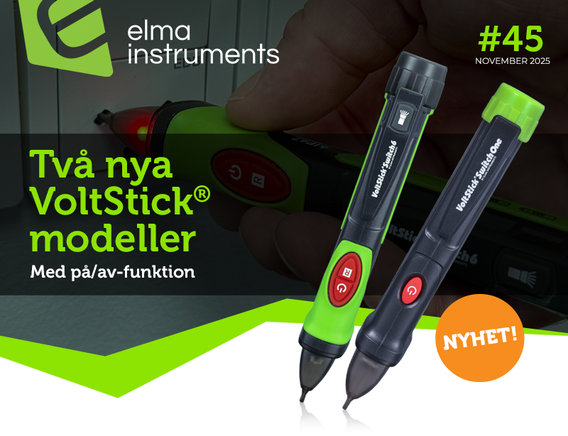 Nyhet! Två nya VoltStick®-modeller Med på/av-funktion