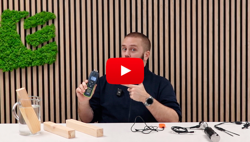 Elma Moisture Max Dobbelt funktionsfugtmåler til byggematerialer