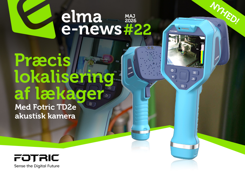 Fotric TD2e Kit akustisk kamera For lækagesporing