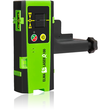 Elma Laser R100 Mottaker til linjelaser med pulsfunksjon Øk rekkevidden på linjelaser utover visuell rekkevidde