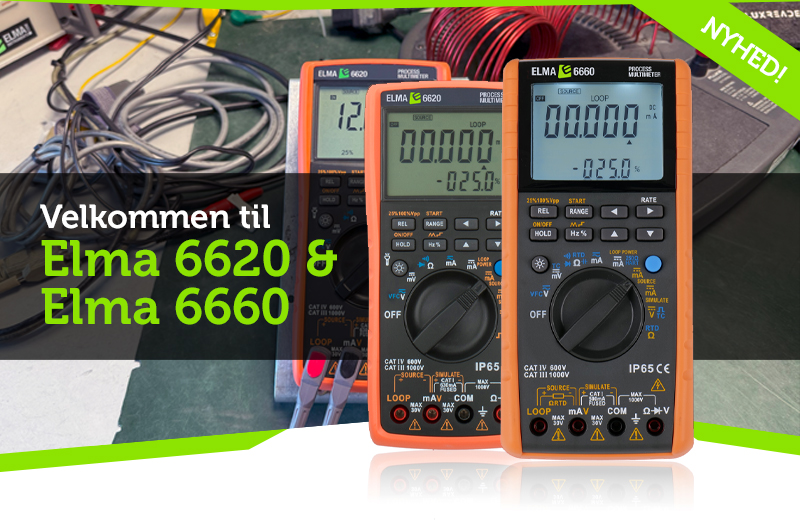 Velkommen til Elma 6620  og Elma 6660