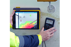 Tramex MEP analog fuktsøker Ikke destruktiv fuktsøker -enkel i bruk for alle materialer