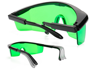 Laserbrille for grønn laser Øker synligheten av grønne lasere