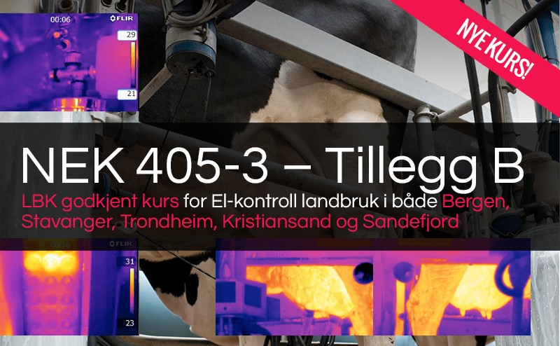 NEK 405-3 Tillegg B El-kontroll landbruk
