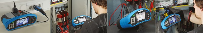 Metrel MI3155 Eurotest XDe fullautomatisk installationstestare - Med automatisk test/godkännande, inbyggd säkringstabell, bluetooth och stor färgtouchskärm