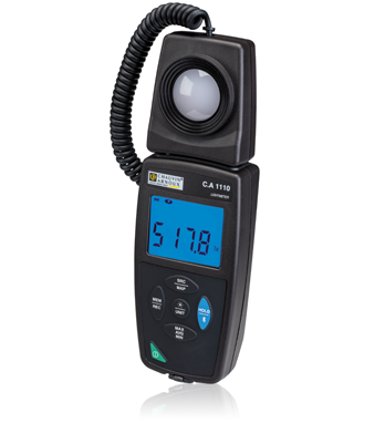 CA1110 - Luxmeter med loggefunktion og stor hukommelse Klasse C luxmeter med ekstern sensor