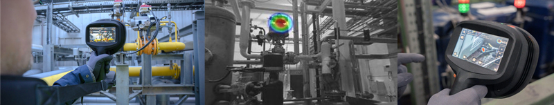 FLIR Si2-LD Akustiska kameror med 124  superkänsliga mikrofoner