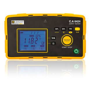 Jordmotstandsmåler CA 6424 Med mange funksjoner