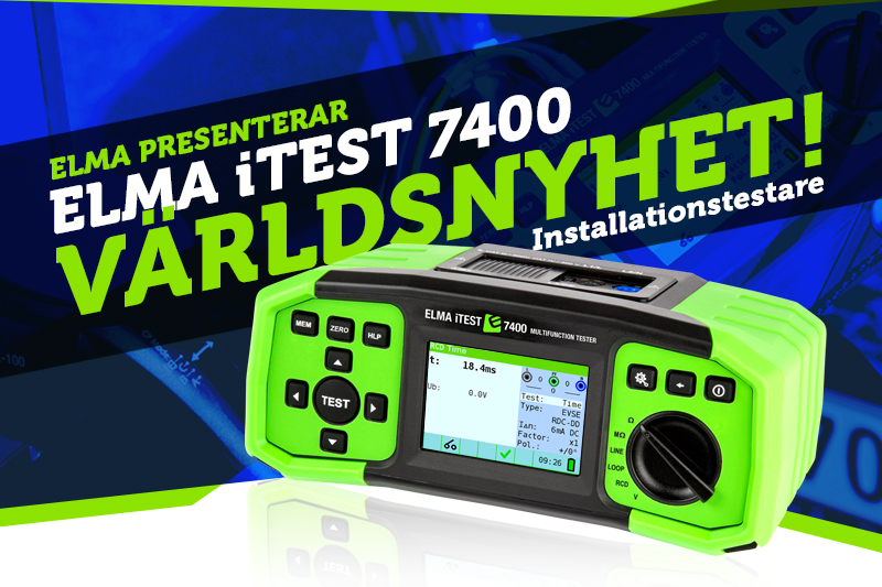 Elma iTest 7400 – För Alla Dina Behov av Installationstester