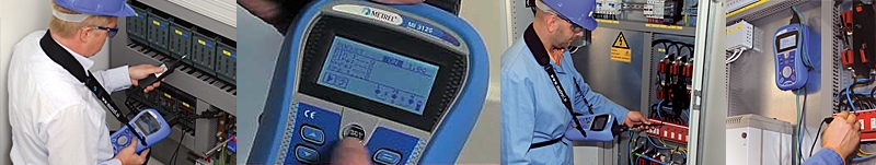 Metrel MI3125BT Eurotest COMBO KAT IV Bluetooth installationstestare -Kommunicera trådlöst med PC och Android Smartphone