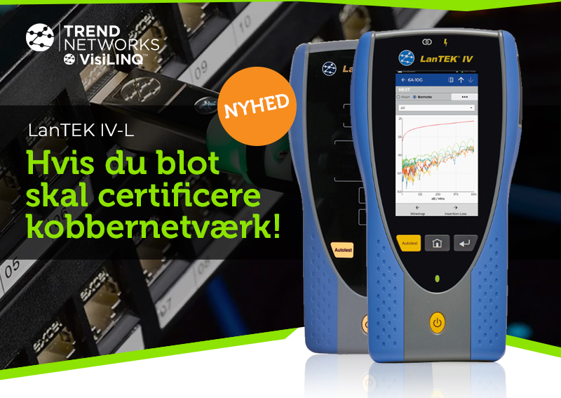 LanTEK IV-L 500MHz Lan certificeringstester