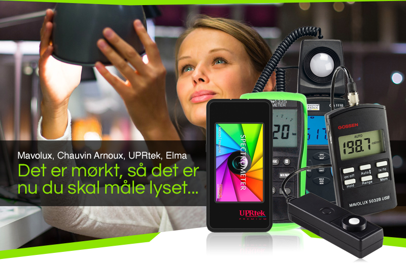 Det er mørkt, så det er nu du skal måle lyset