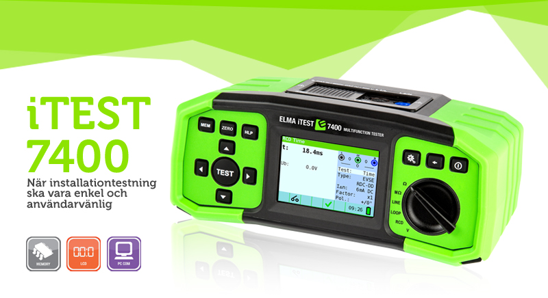 Elma iTest 7400 – För Alla Dina Behov av Installationstester