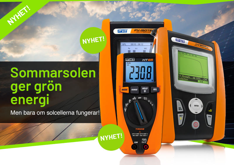 Sommarsolen ger grön energi – Men bara om solcellerna fungerar