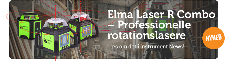 Elma Laser R Combo – Professionelle rotationslasere til enhver opgave